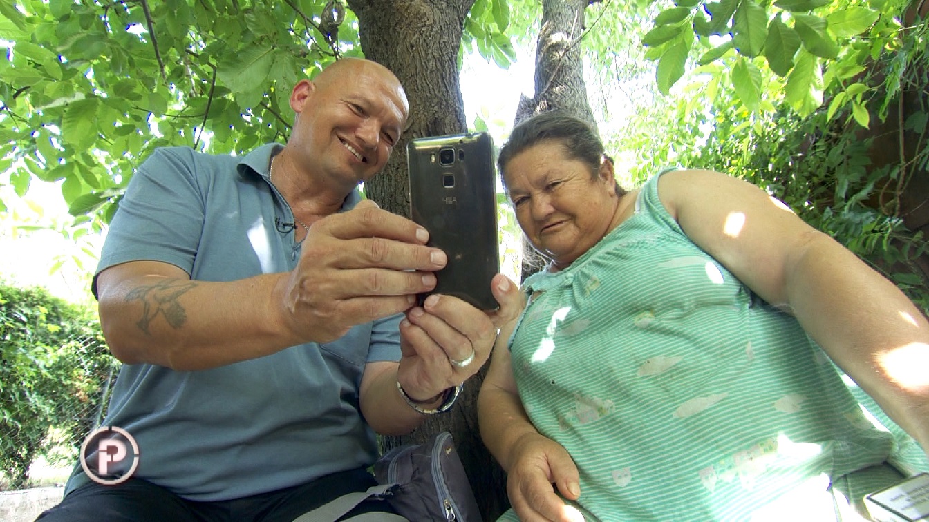 Stipo Jeleč sa sestrom Dragicom