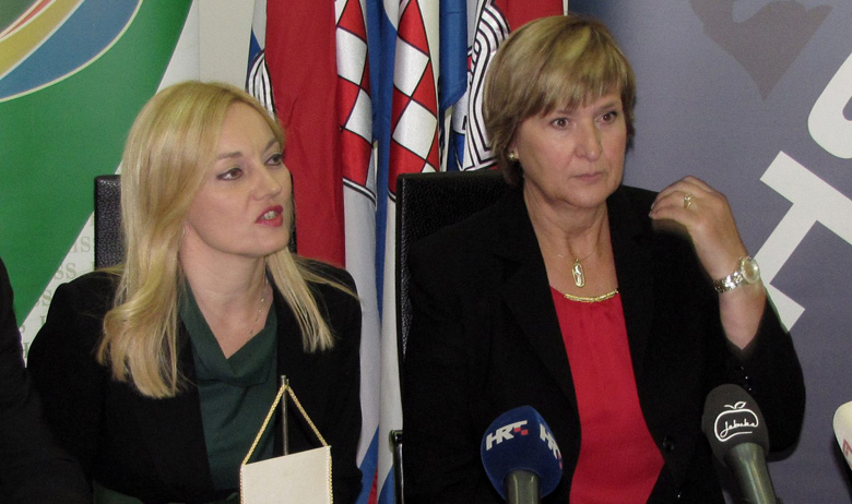 Marijana Petir, bivša zastupnica koja je prošlih pet godina bila među najaktivnijim članicama u Odboru za poljoprivredu iz grupacije EPP-a, i Ruža Tomašić