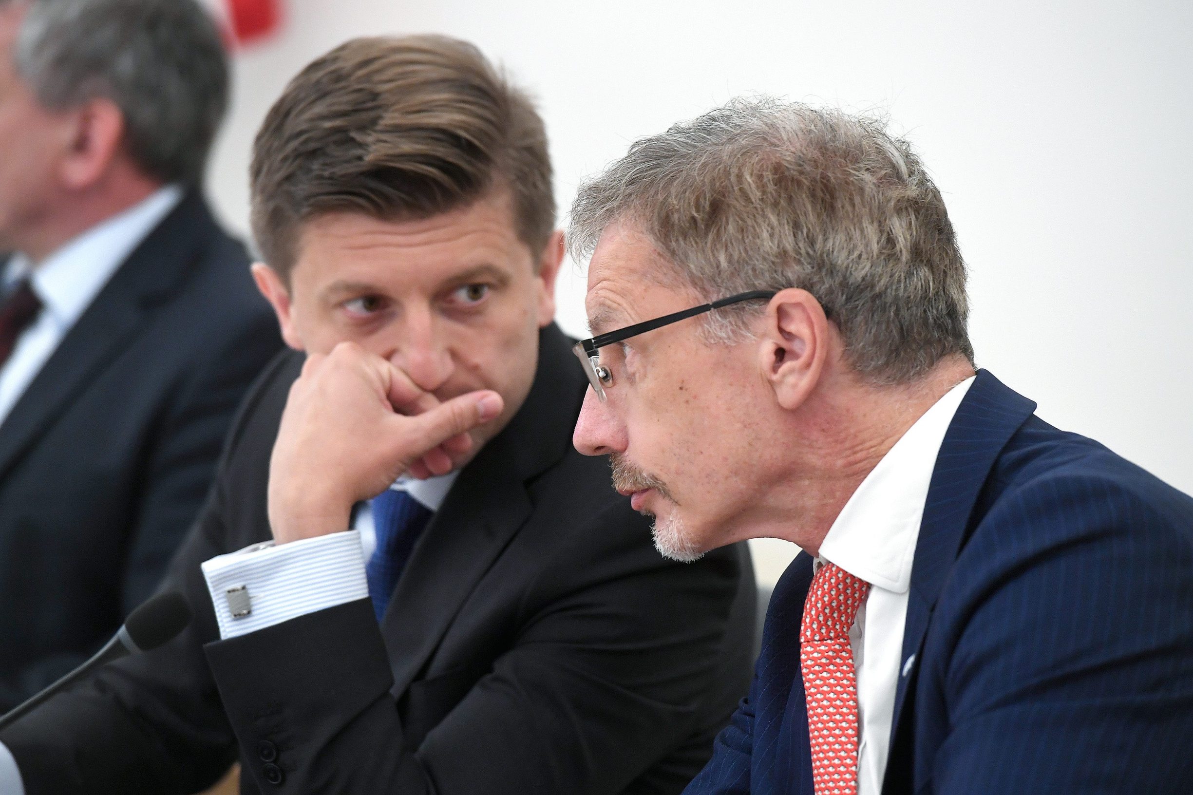 Ministar financija Zdravko Marić i guverner HNB-a Boris Vujčić