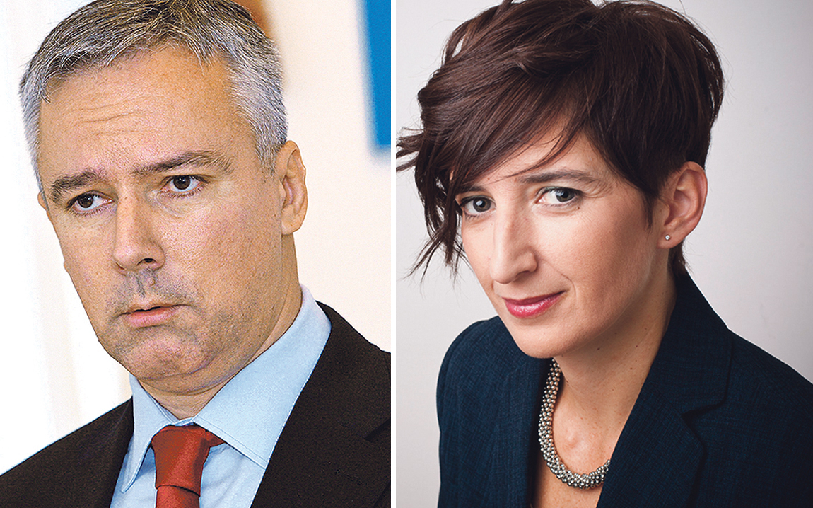 Darinko Kosor (lijevo) i Marijana Puljak (desno)