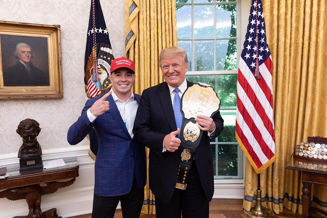 Colby Covington i Donald Trump