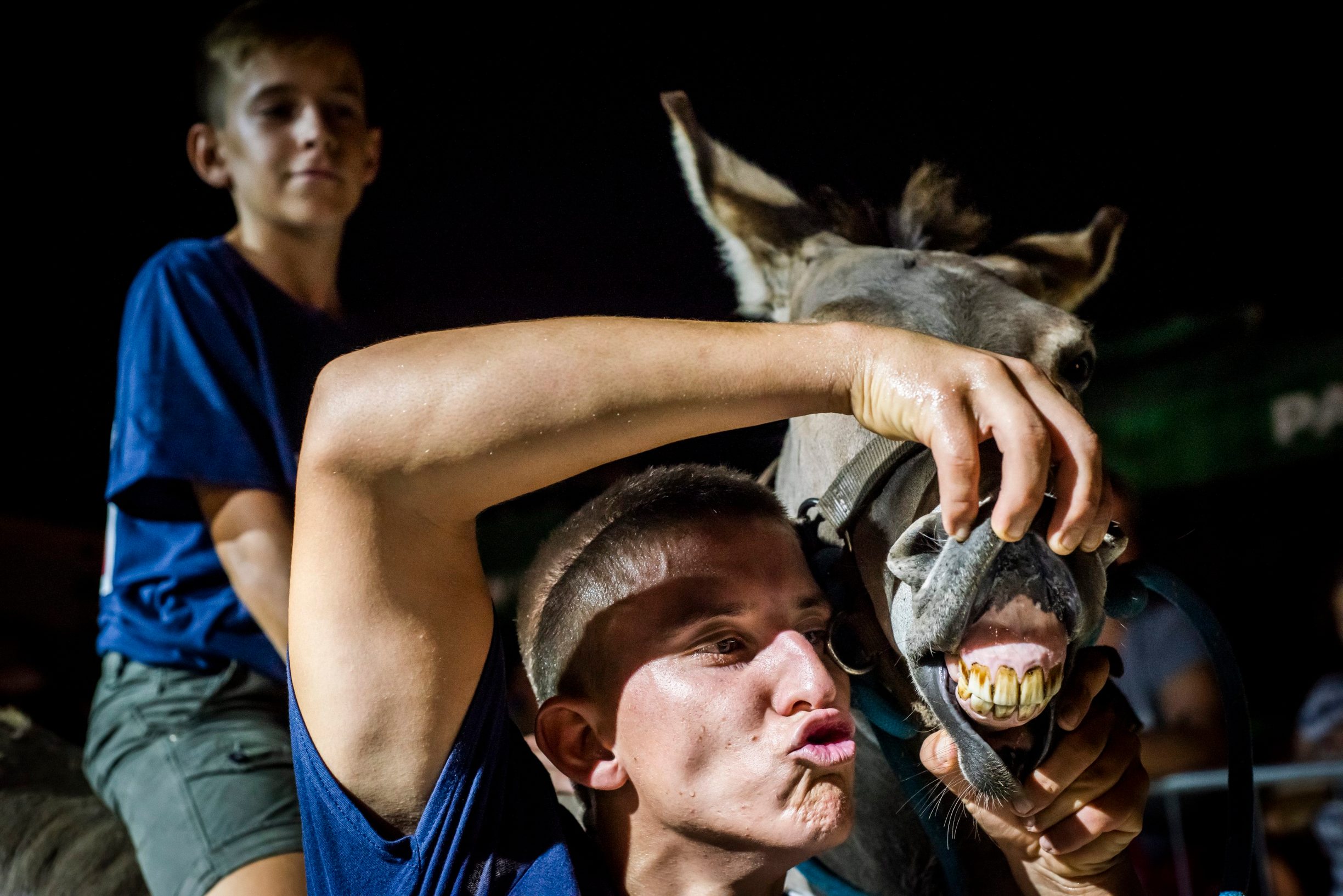 pobjednici Valentino Peljušić i tovar Putko