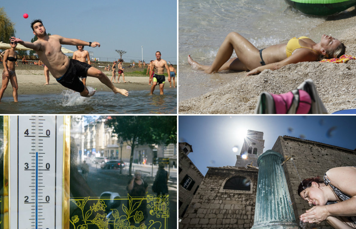 Toplinski val u Hrvatskoj