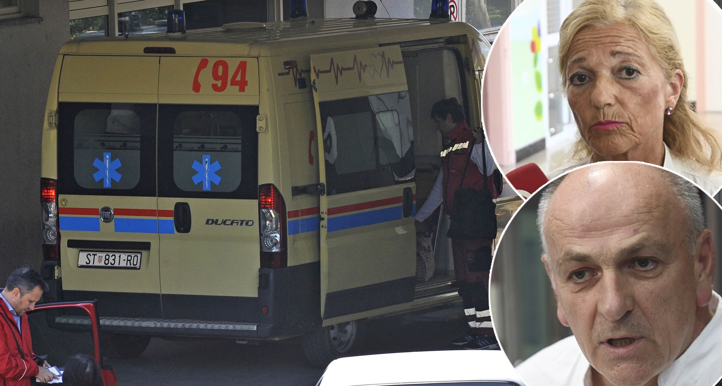 KBC Split, dr. Branka Polić i dr. Dragan Ledina