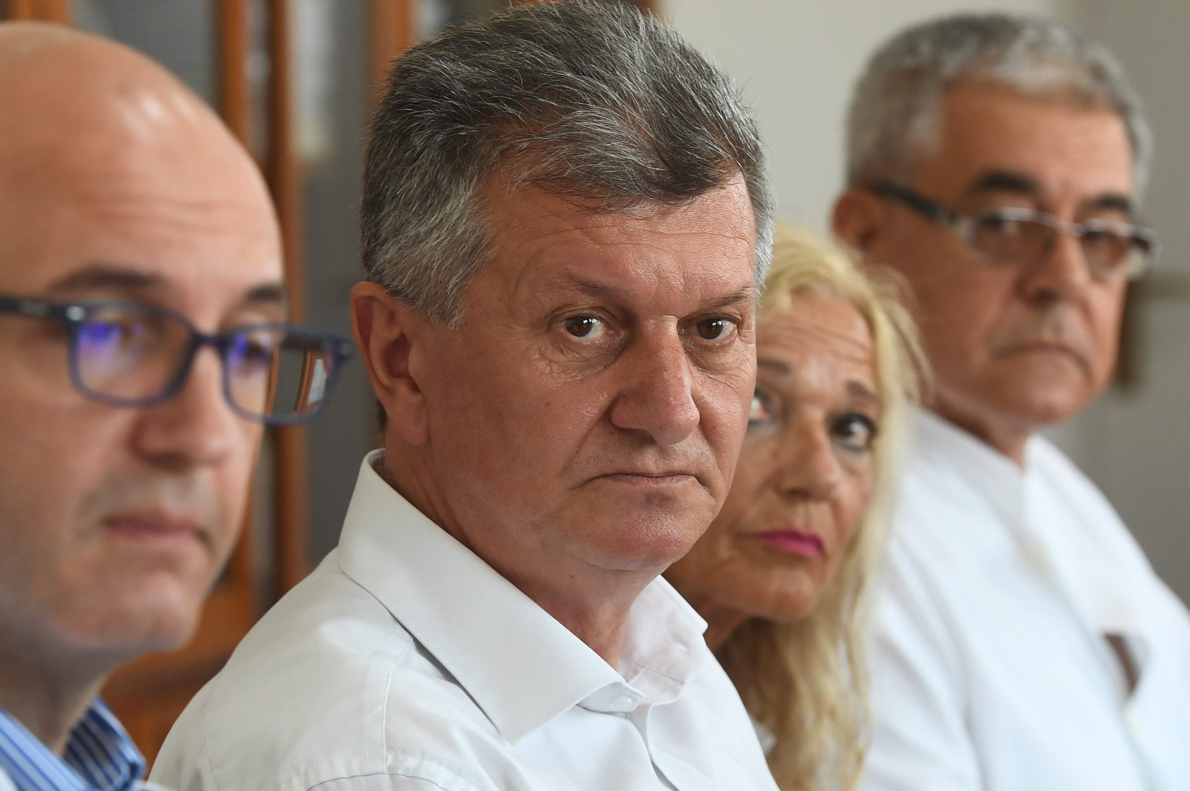 Milan Kujundzic i liječnici KBC-a Split