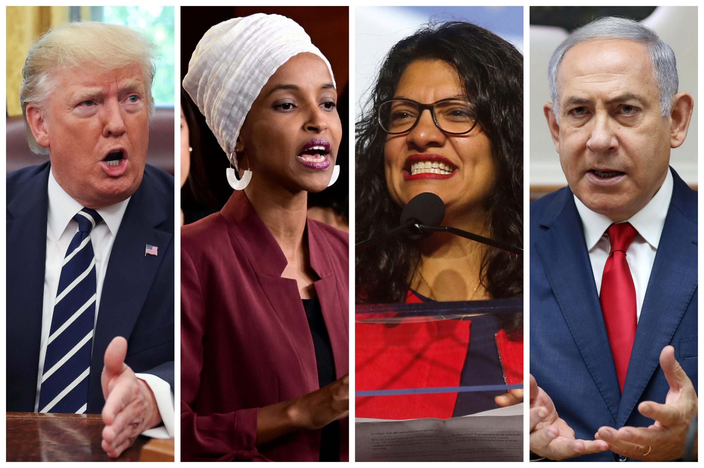 Ilhan Omar, Rashida Tlaib i Benjamin Netanyahu