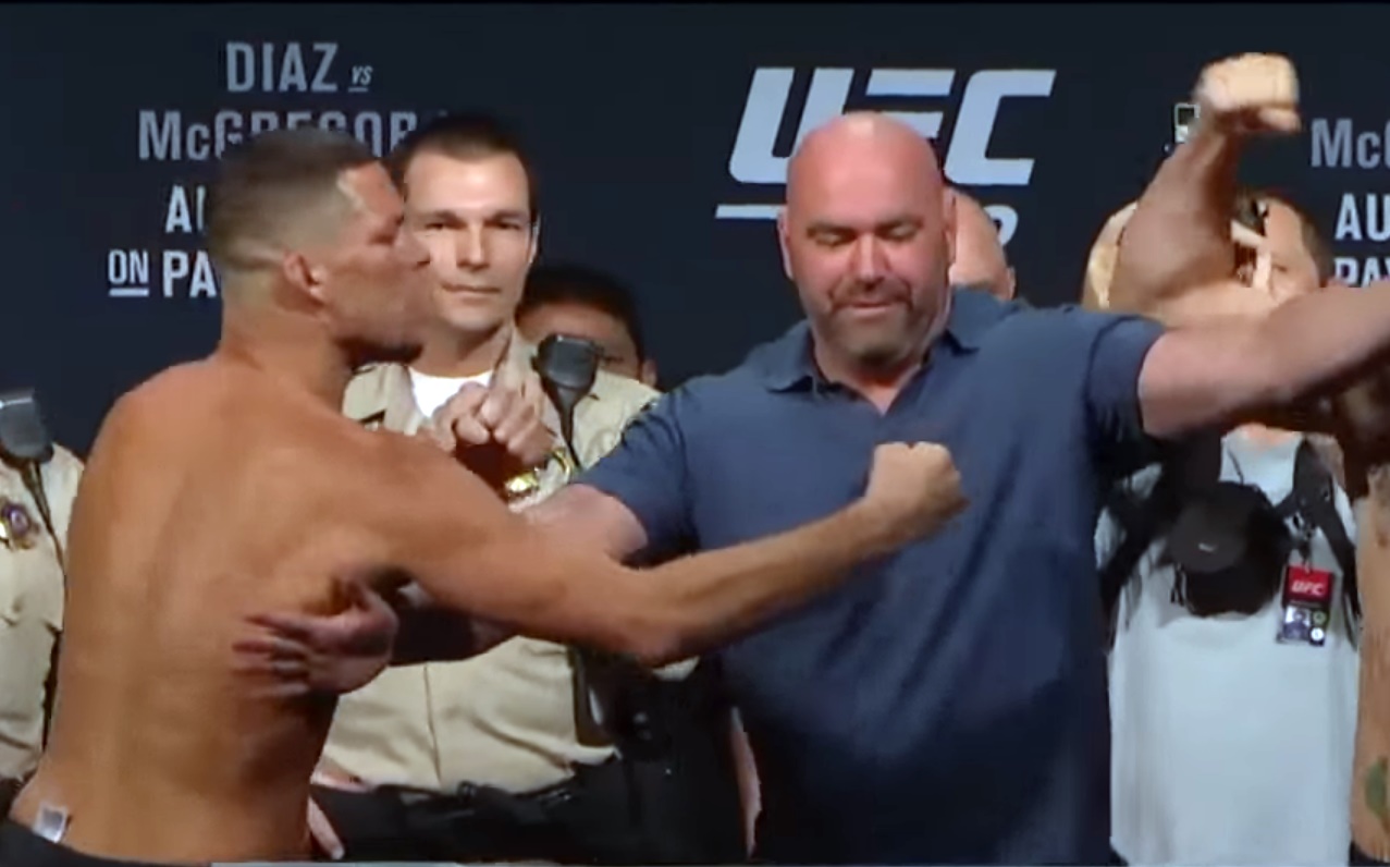 Nate Diaz i Dana White