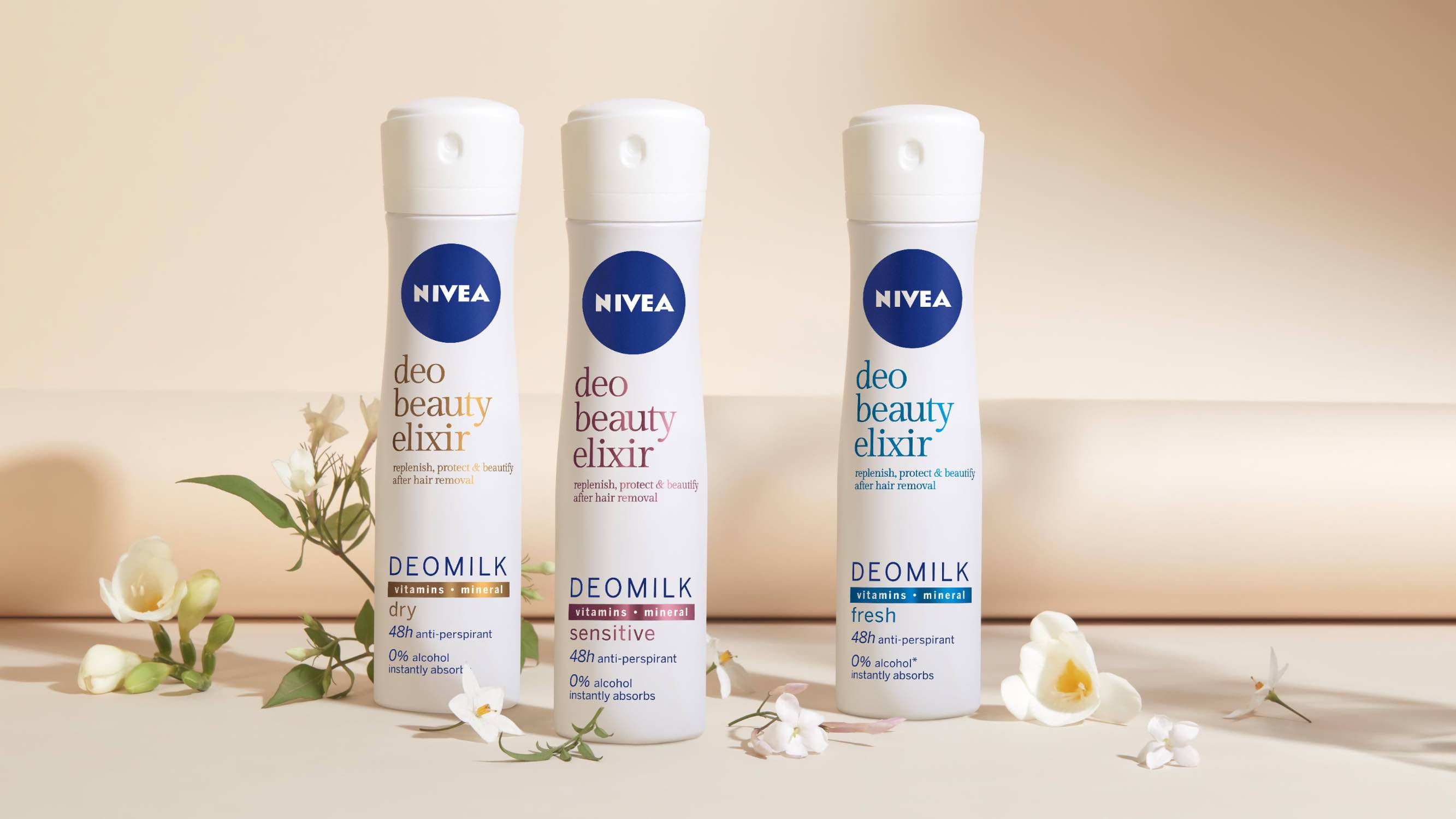 NIVEA Beauty Elixir deomilk 