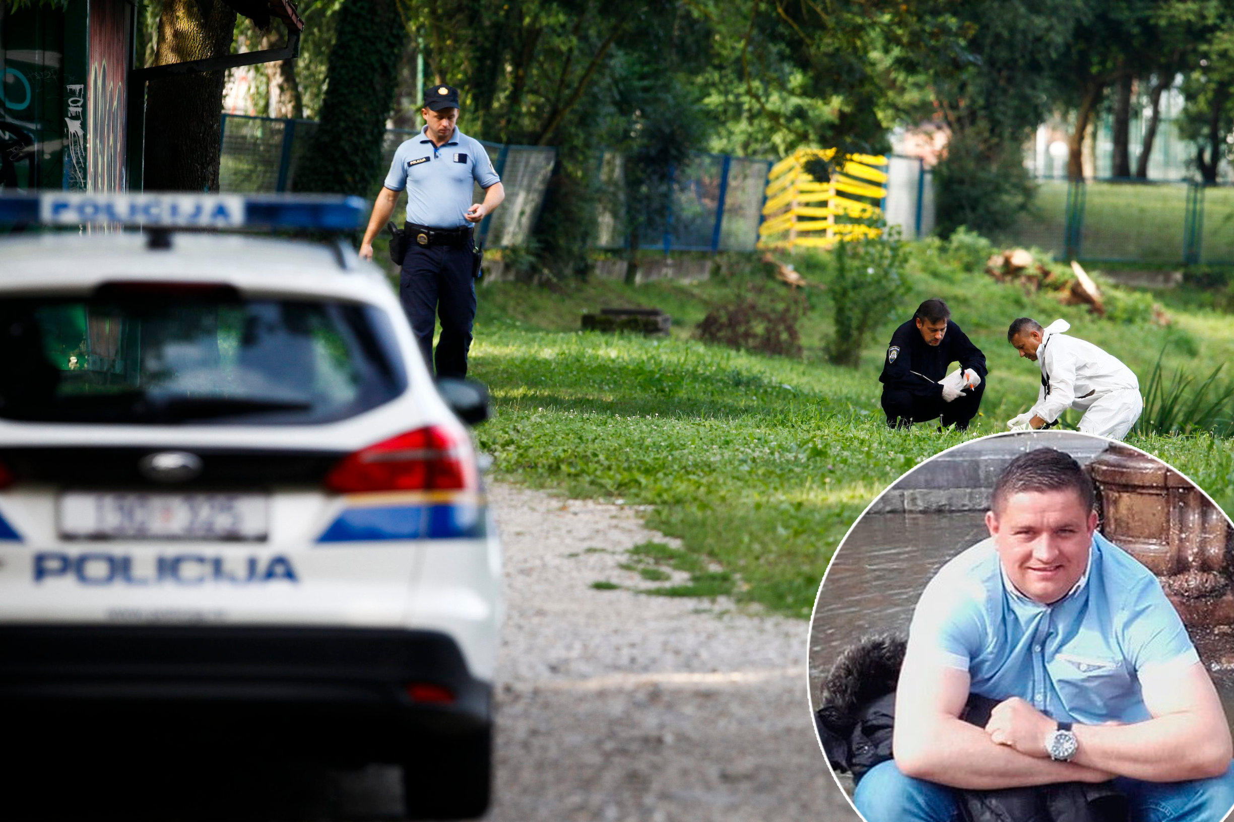 Očevid u Brezovici, Igor Nađ (u krugu)