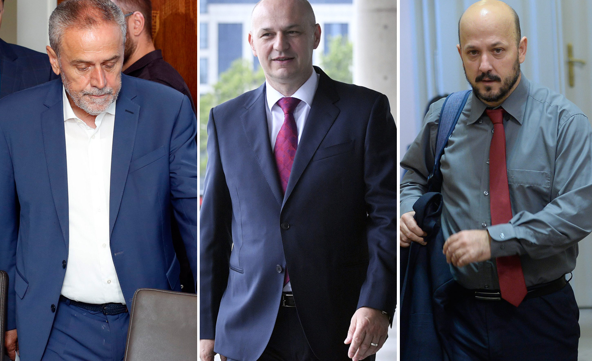 Milan Bandić, Mislav Kolakušić i Gordan Maras