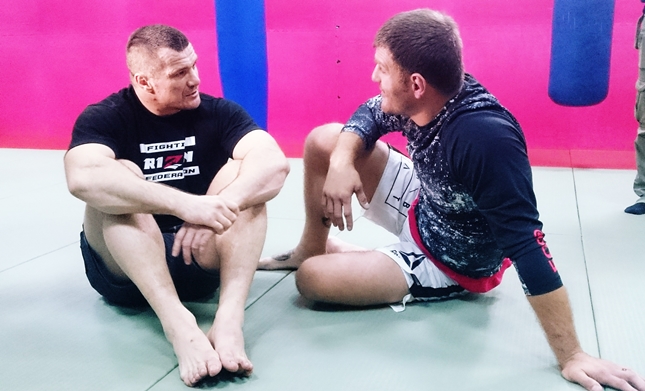 Mirko Filipović i Stipe Miočić.
