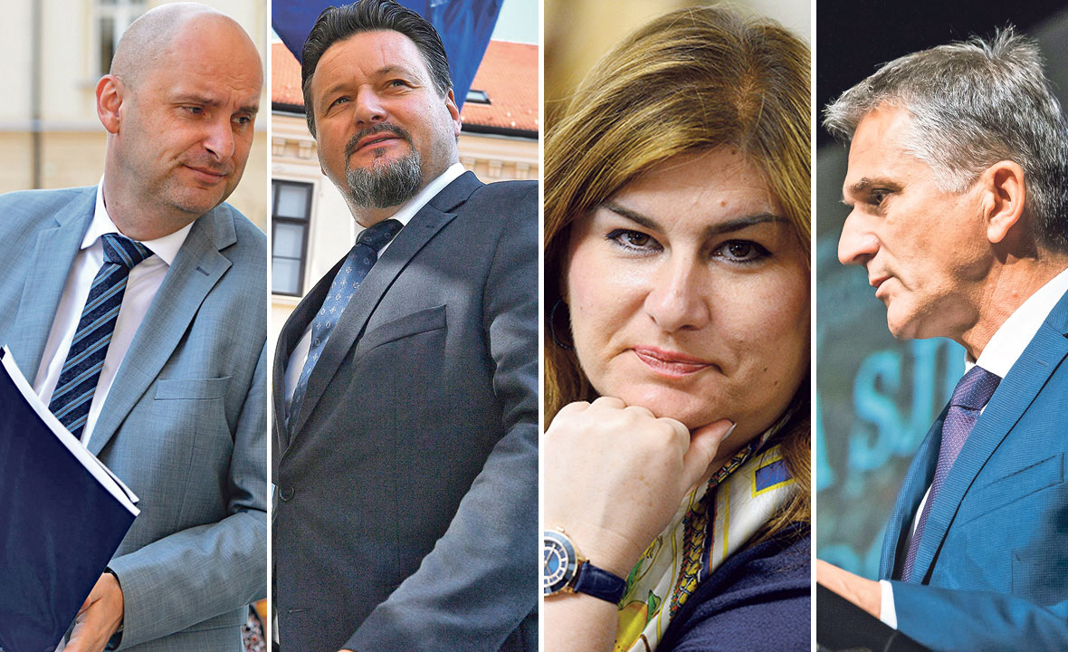 Tomislav Tolušić, Lovro Kuščević, Gabrijela Žalac i Goran Marić