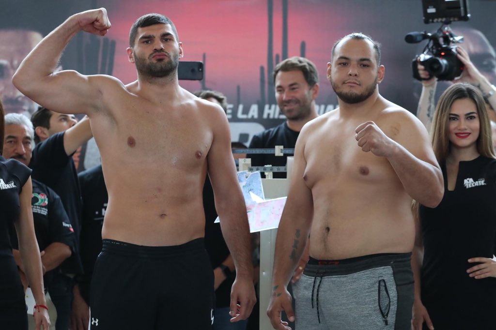 Filip Hrgović i Mario Heredia