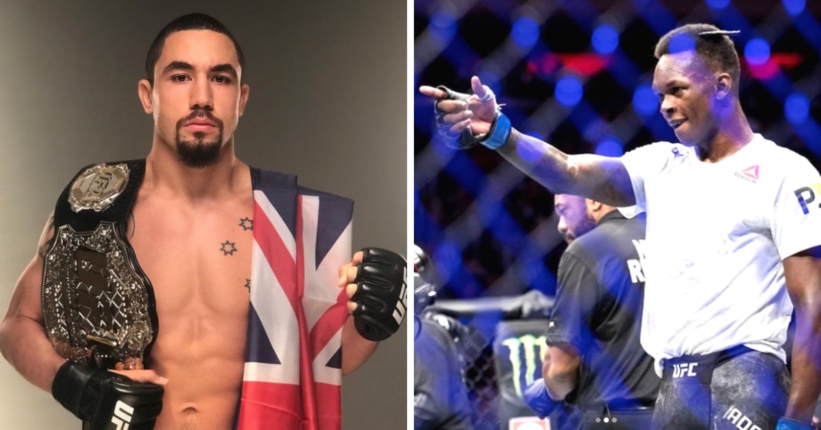Robert Whittaker vs. Israel Adesanya