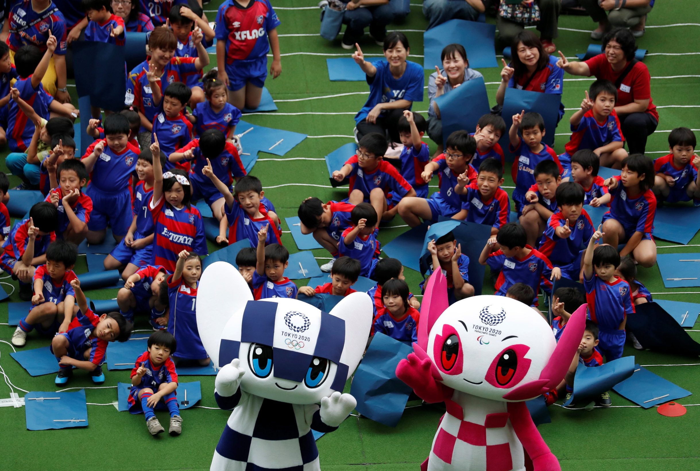 Predstavljanje maskota Olimpijade u Tokiju: Roboti Miratowa i Someity