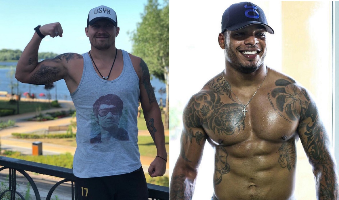 Oleksandr Usyk i Tyrone Spong