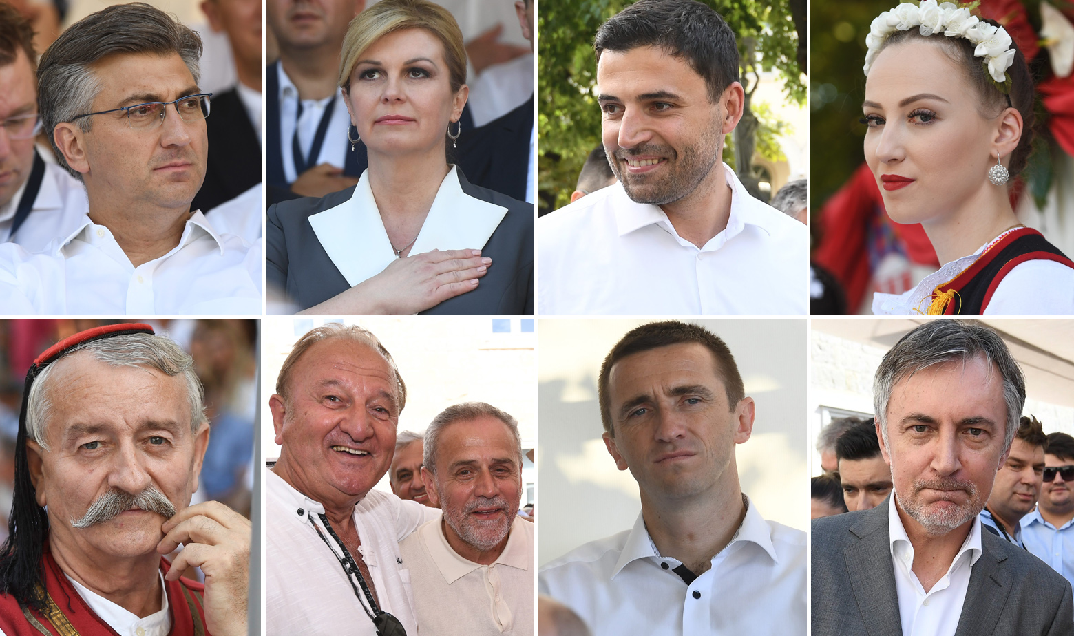 Političari na Sinjskoj alci