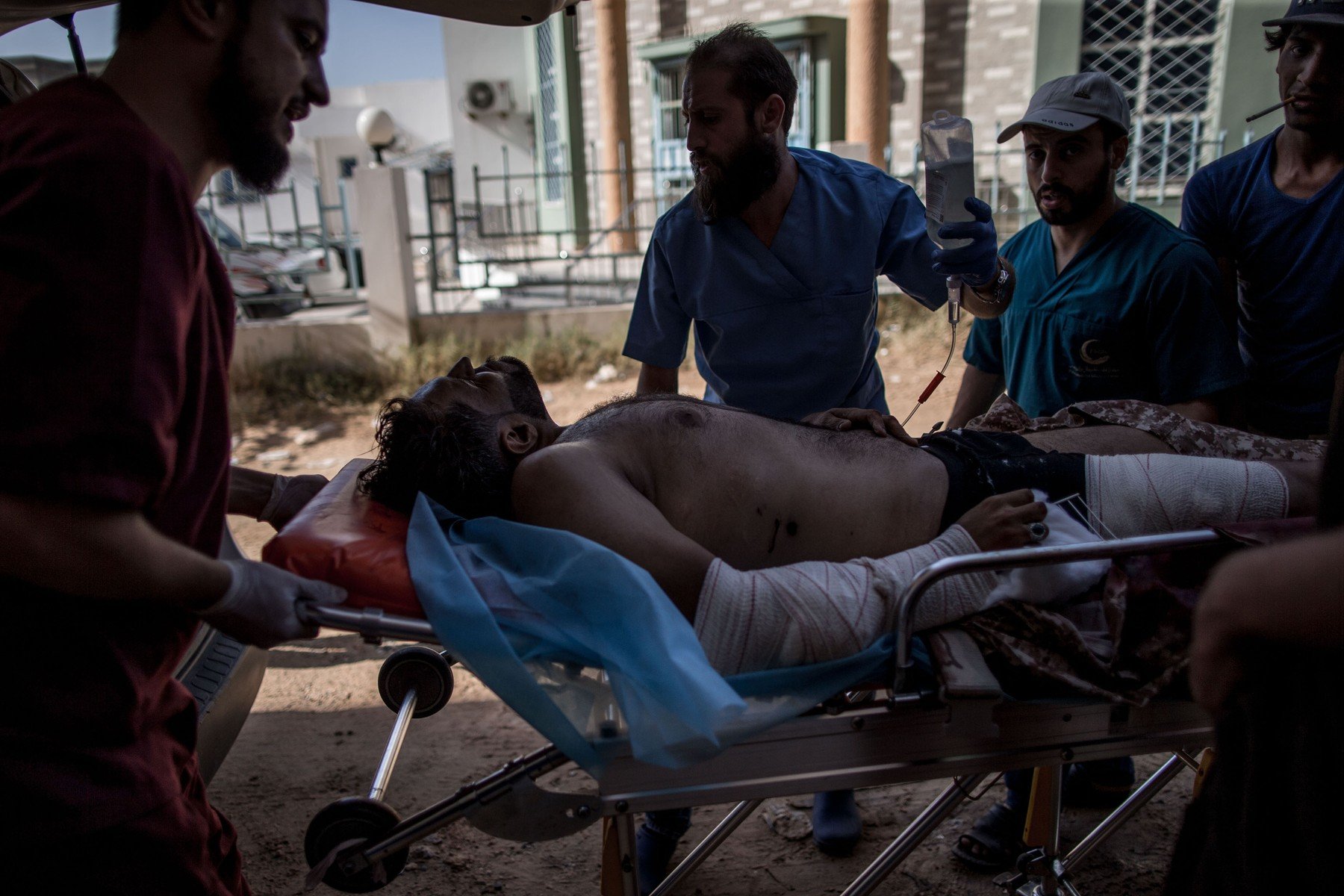 Ilustracija: Napad na Tripoli, Libija