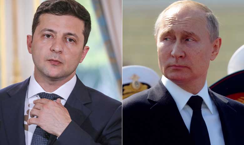 Vladimir Zelenskij i Vladimir Putin