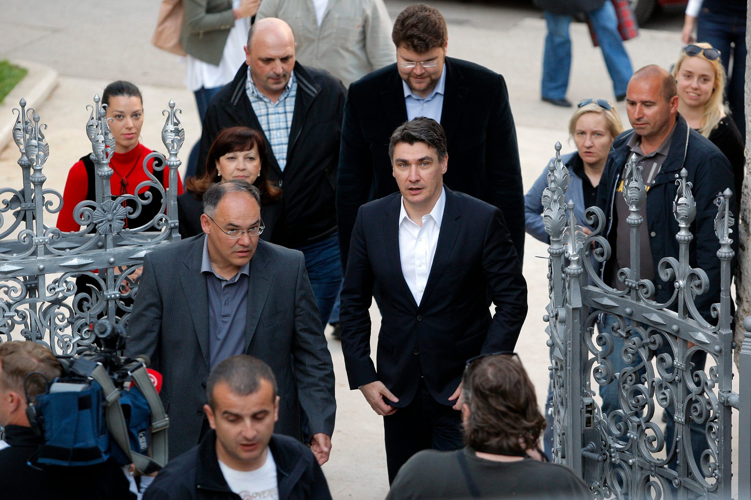 Damir Kajin i Zoran Milanović