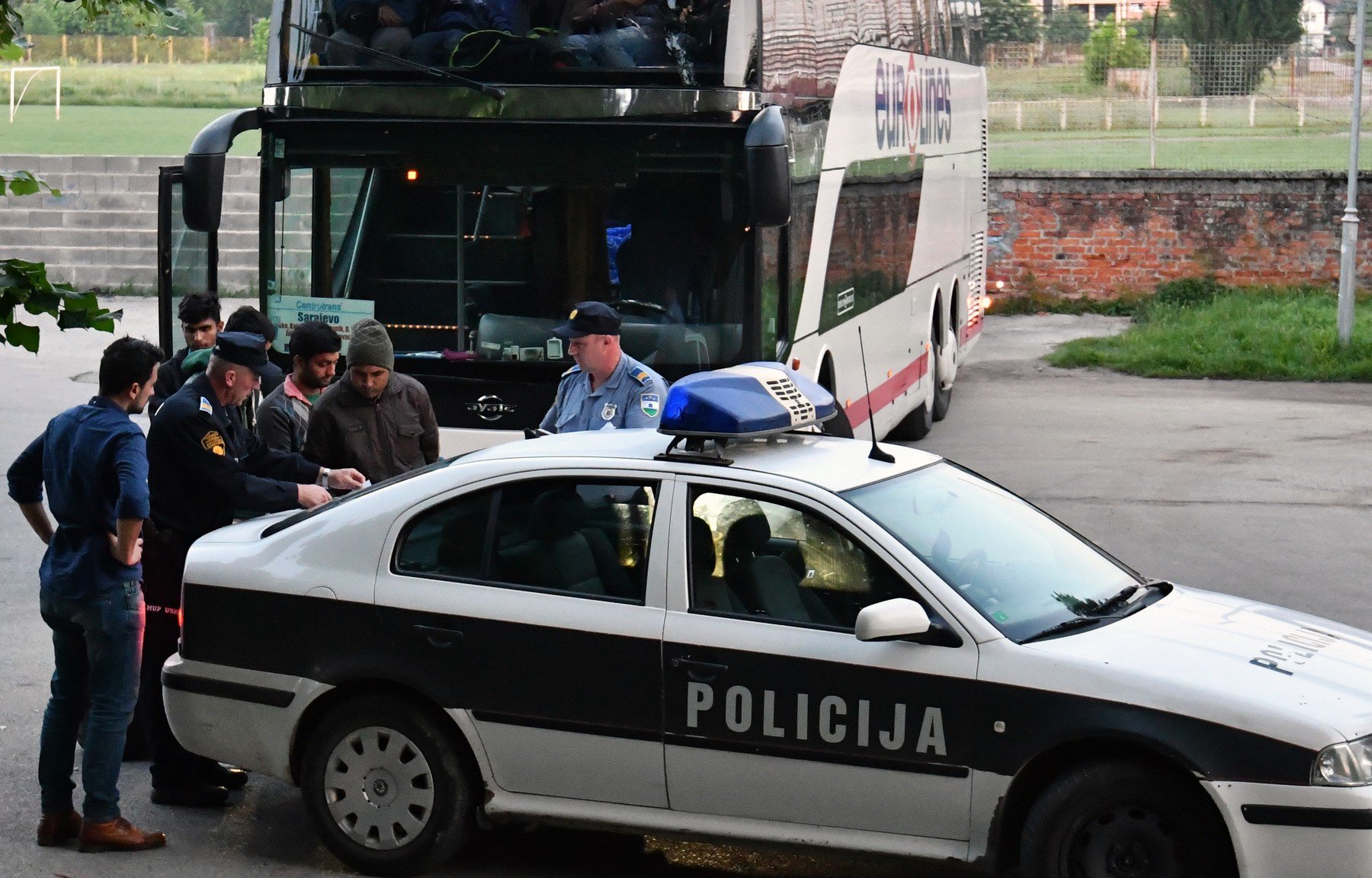 Ilustracija: Migranti u BiH