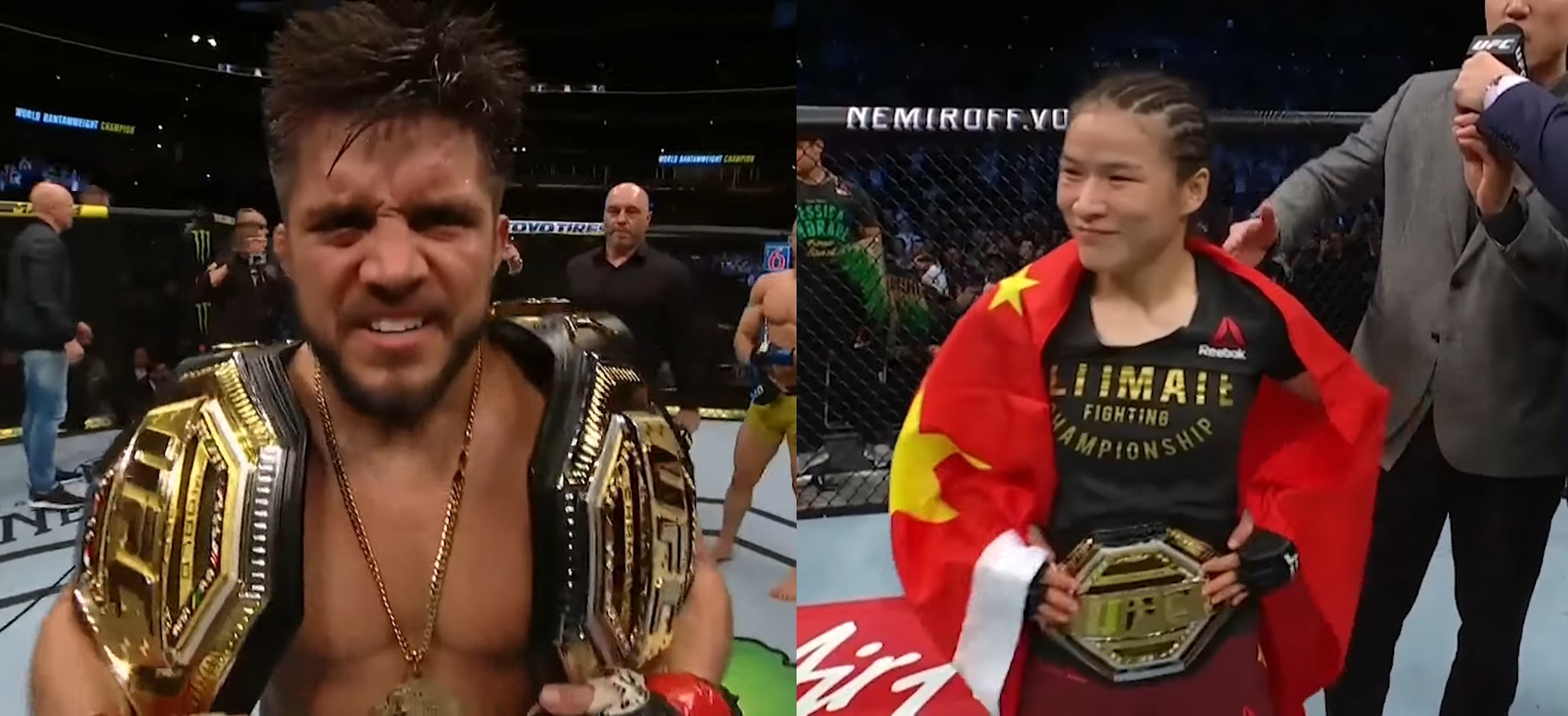 Henry Cejudo i Weili Zhang