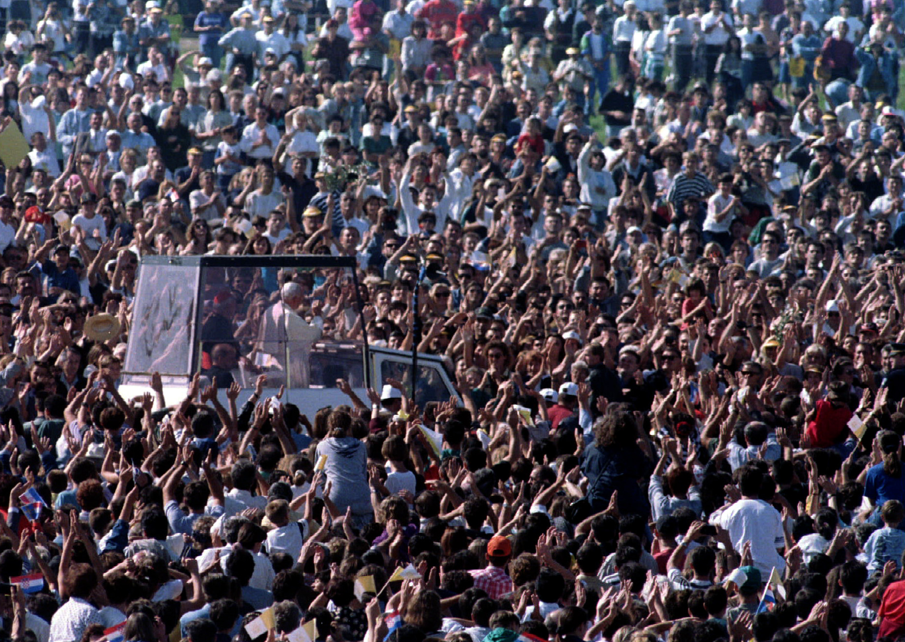 Papa Ivan Pavao II u Zagrebu 1994. 