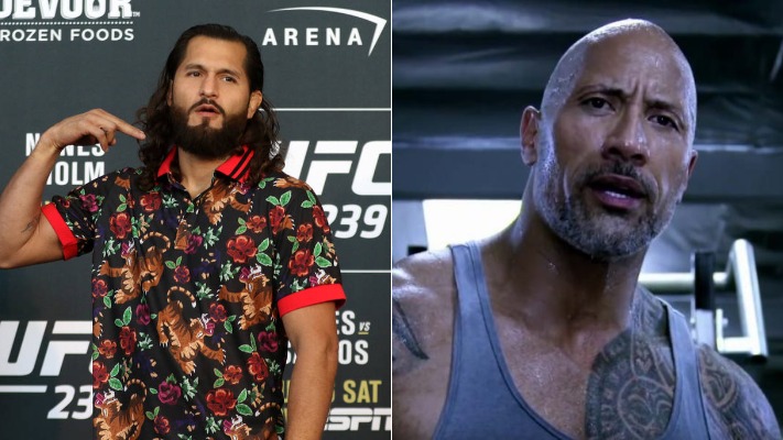 Jorge Masvidal i Dwayne Johnson