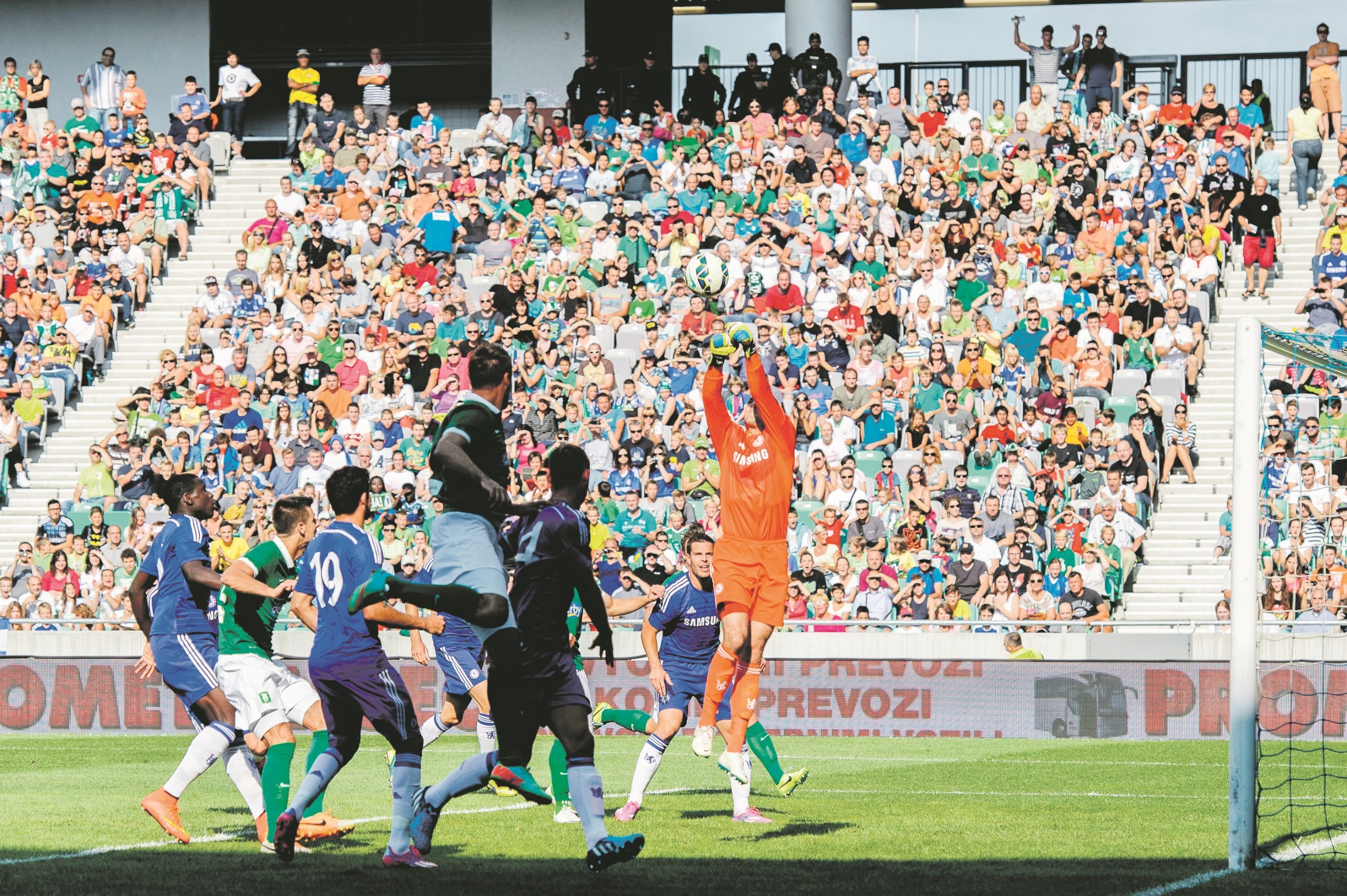 Jedini nastup za Chelsea Delač je upisao protiv Olimpije