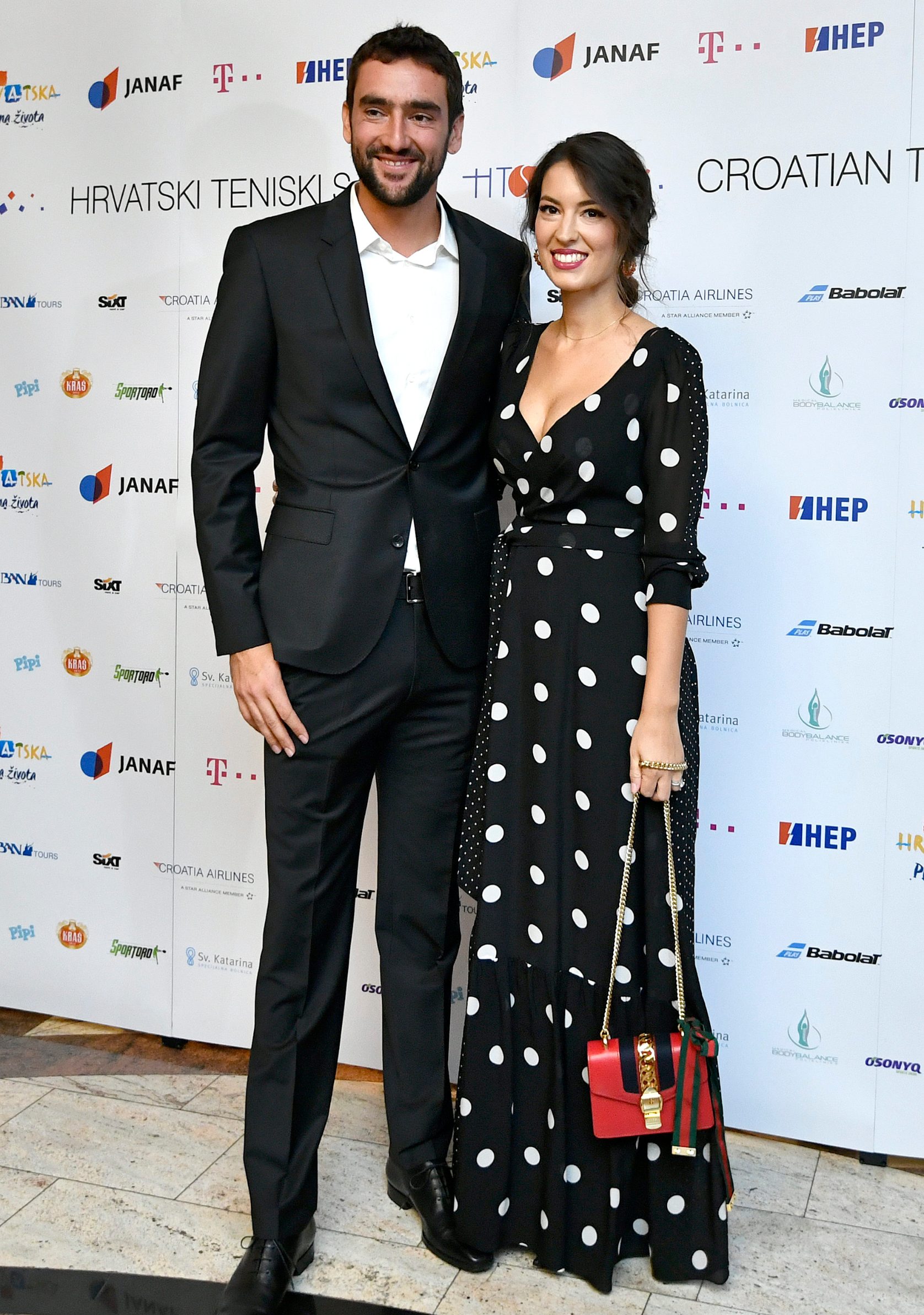 Marin Čilić i Kristina Milković