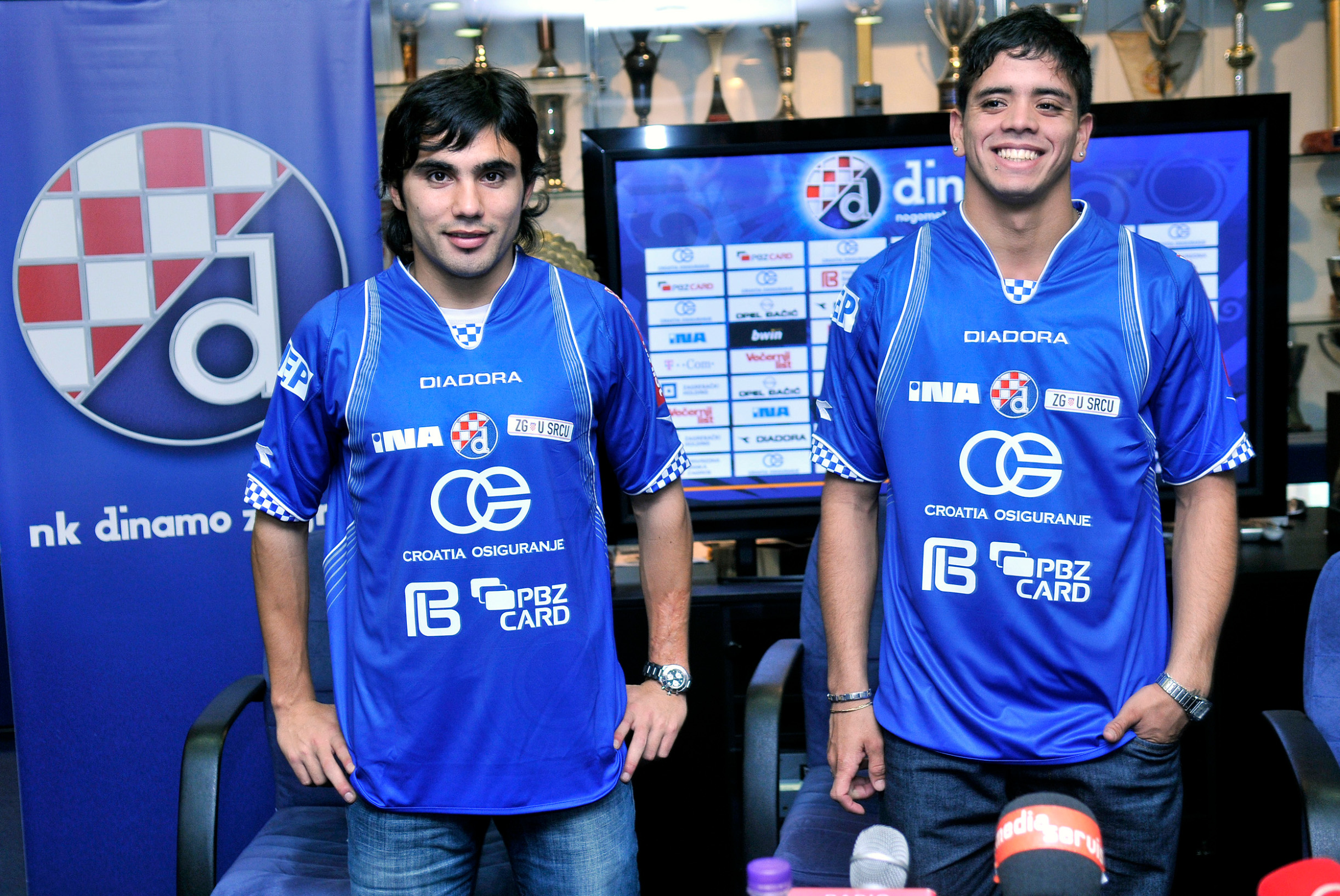 2008. godina: Dinamova pojacanja iz Južne Amerike - Guillermo Suarez i Luis Ibanez