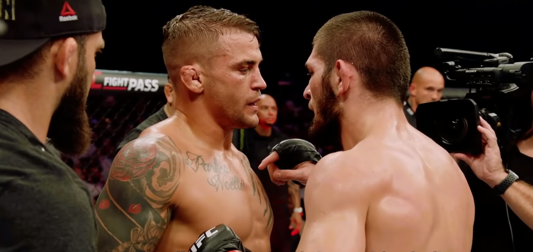 Dustin Poirier i Khabib Nurmagomedov