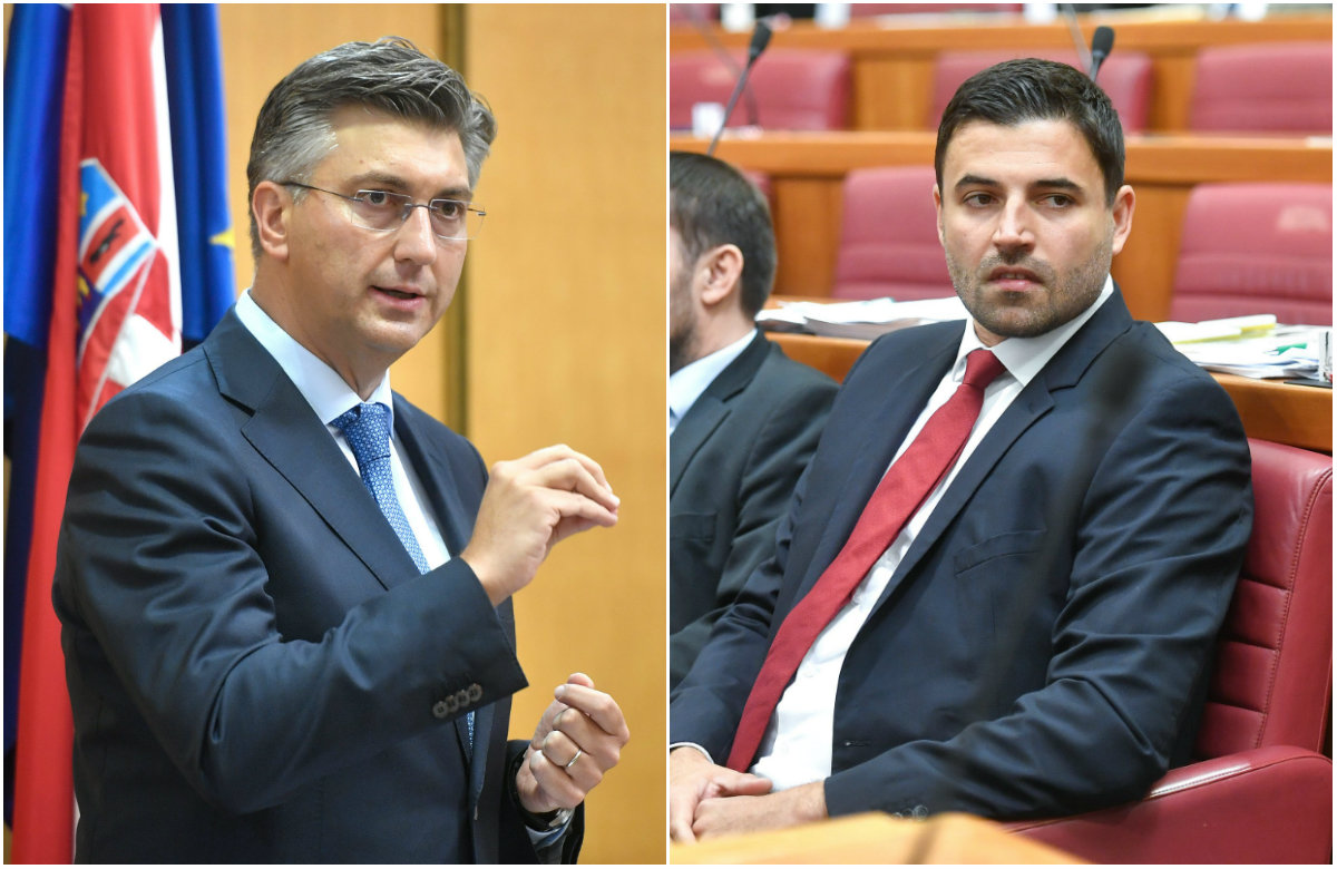 Andrej Plenković i Davor Bernardić