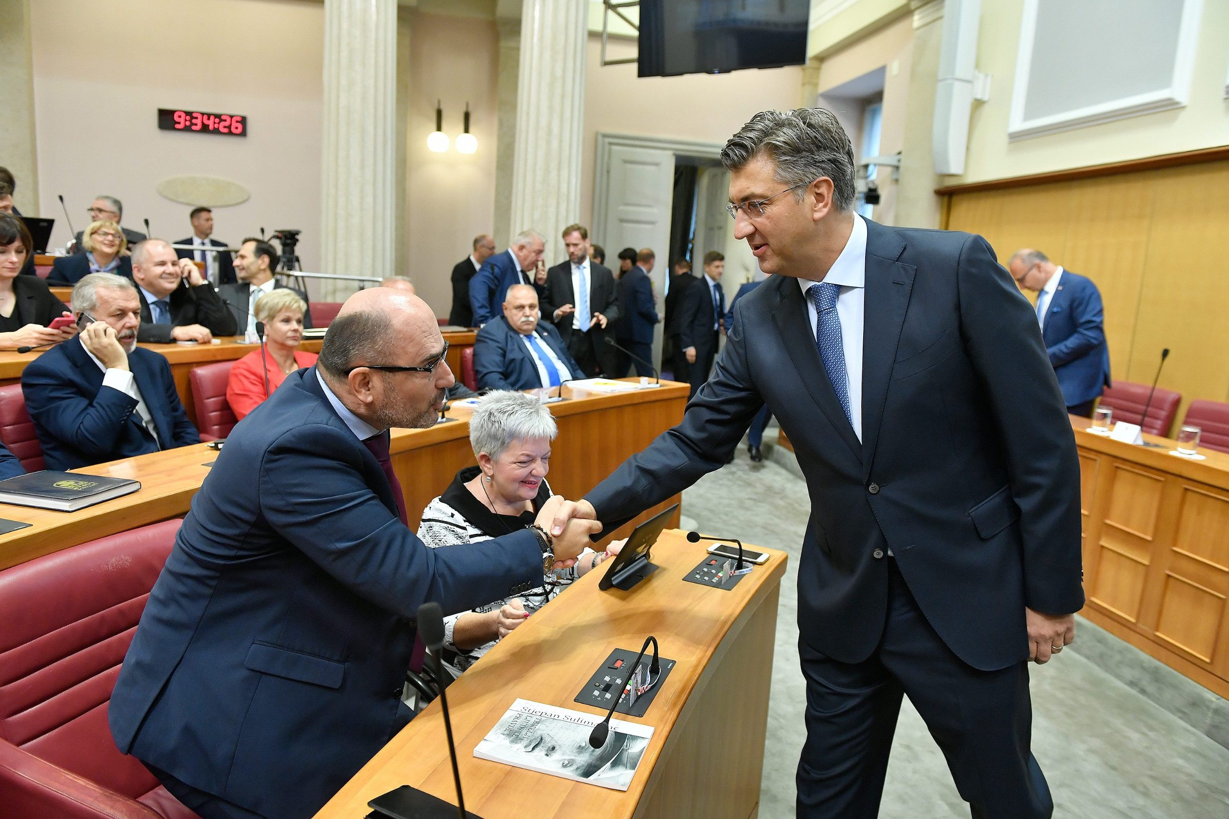 Milijan Brkić, Andrej Plenković