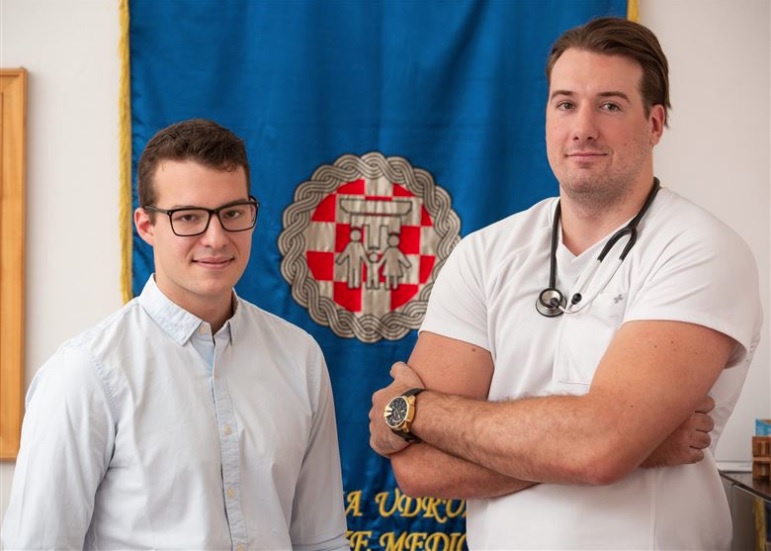 Dr. Mihael Plosnić i dr. Josip Vickov