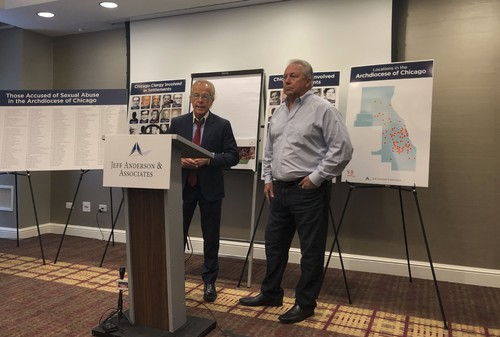 Joe Iacono (desno) i njegov odvjetnik Jeff Anderson