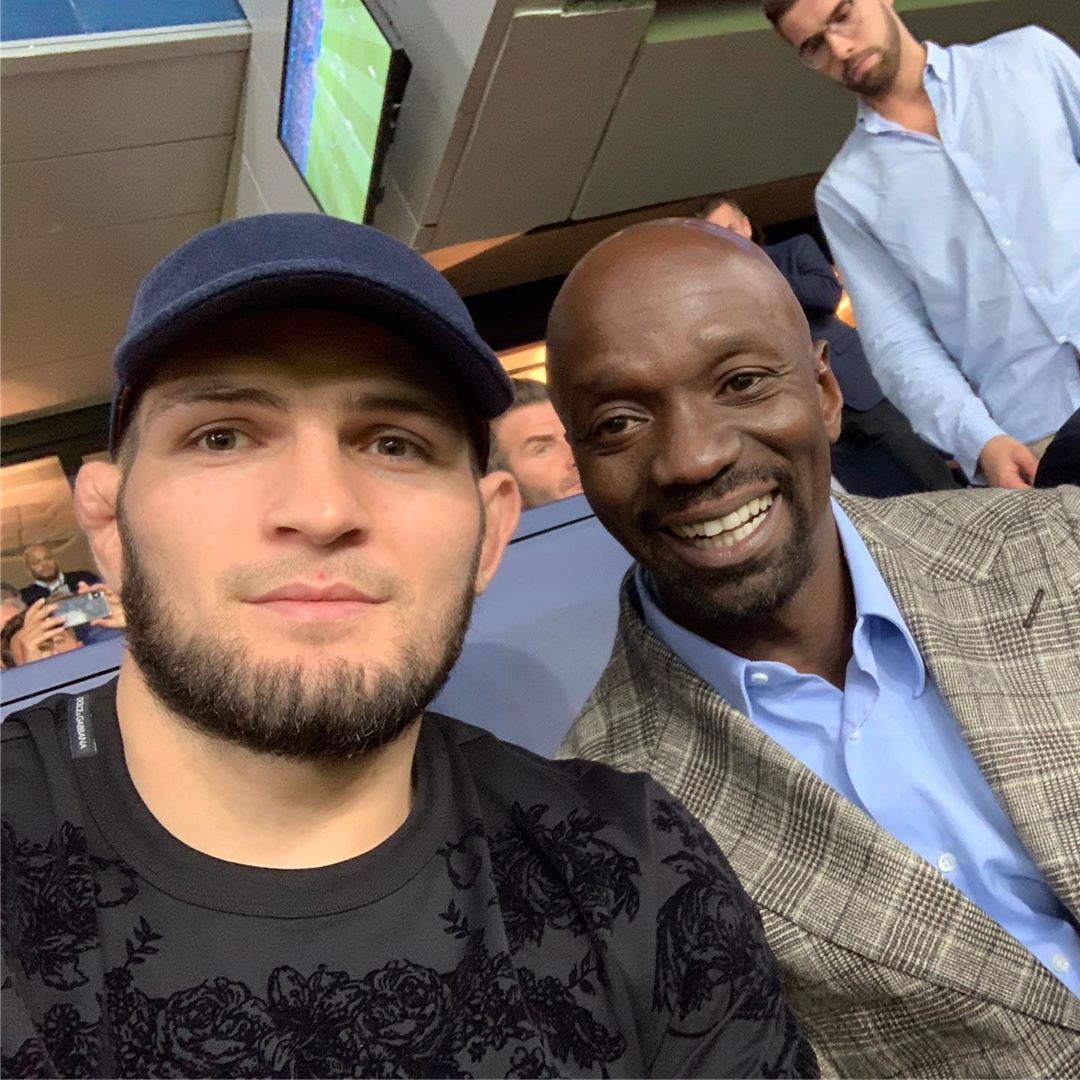 Khabib Nurmagomedov i Claude Makelele