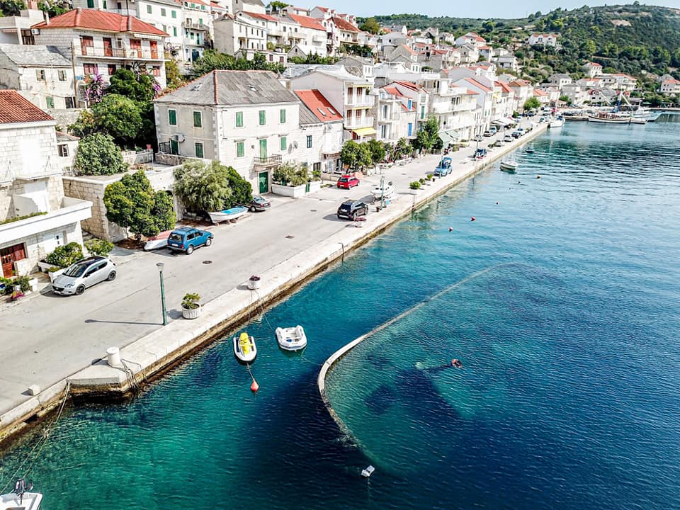 Potonuli brod u mjestu Povlja