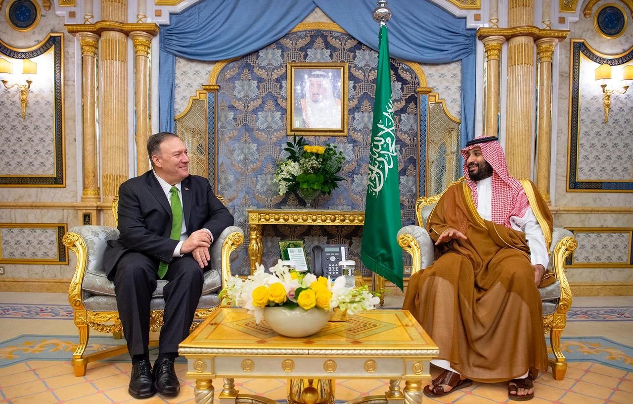 Mike Pompeo i Mohammed bin Salman