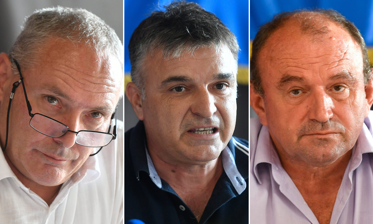 Kresimir Maretić, Zoran Maras i Siniša Mastelić