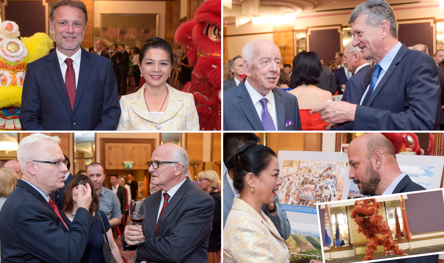 Svečani prijem povodom preuzimanja dužnosti veleposlanice NR Kine Xu Erwen u Hrvatskoj