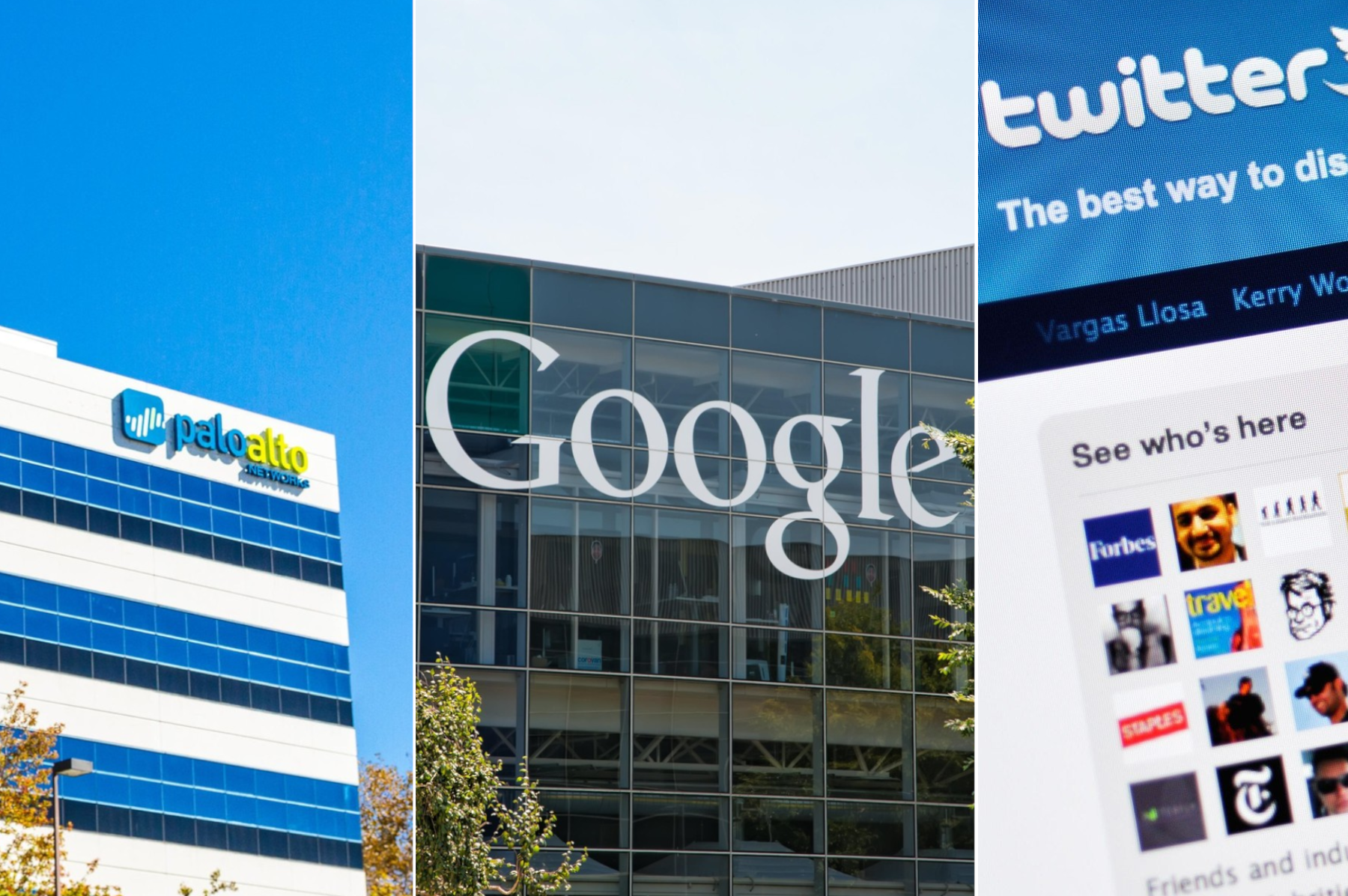 Palo Alto Networks/ Google /Twitter