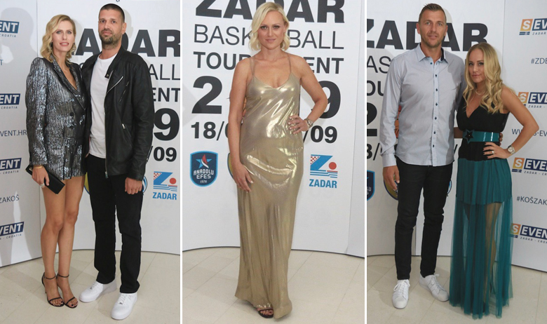 Barbara i Tomislav Ružić; Zdenka Zrilić, Andrija i Ana Žižić