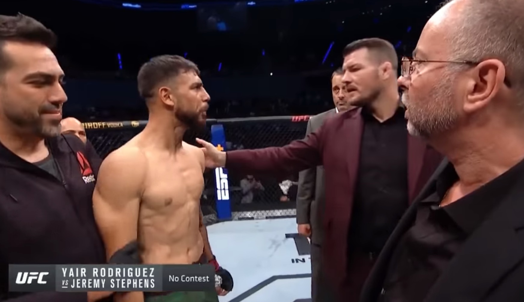Yair Rodriguez i Michael Bisping