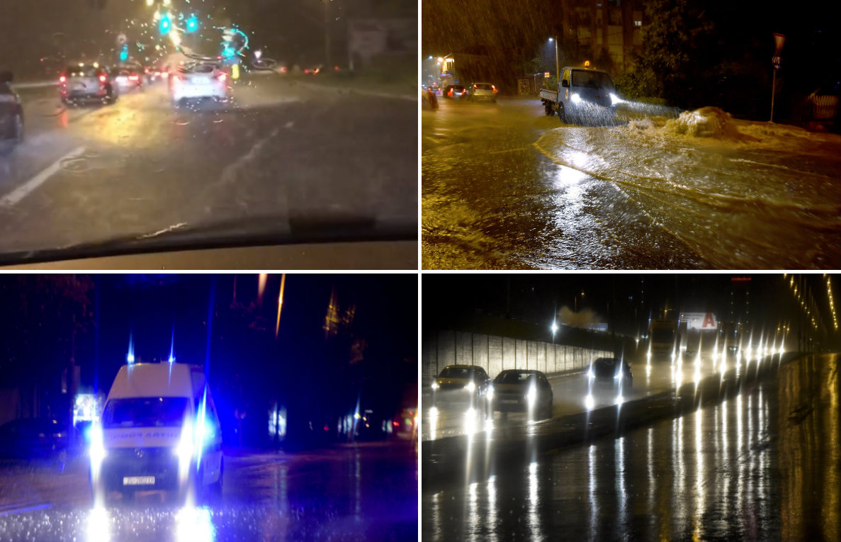 Nevrijeme u Zagrebu i Zadru