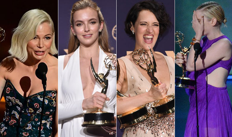 Michelle Williams, Jodie Comer, Phoebe Waller-Bridge i Julia Garner