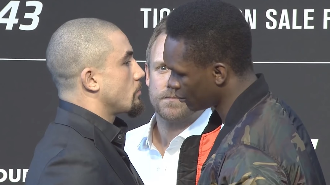 Robert Whittaker i Israel Adesanya