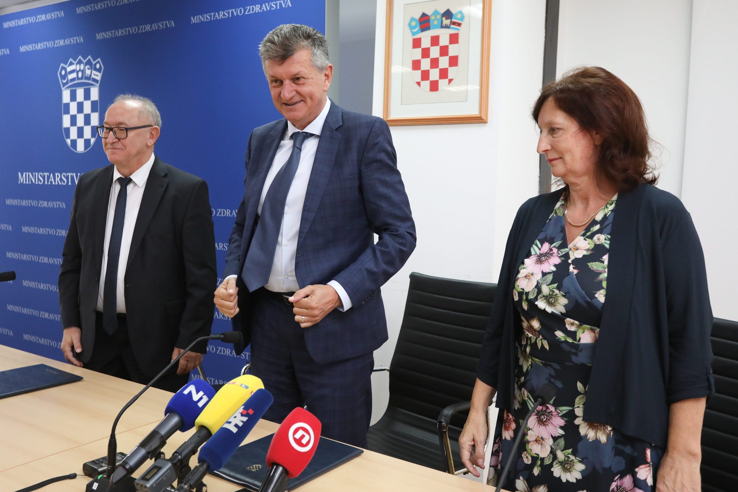 Stjepan Topolnjak, Milan Kujundžić, Brankica Grgurić.