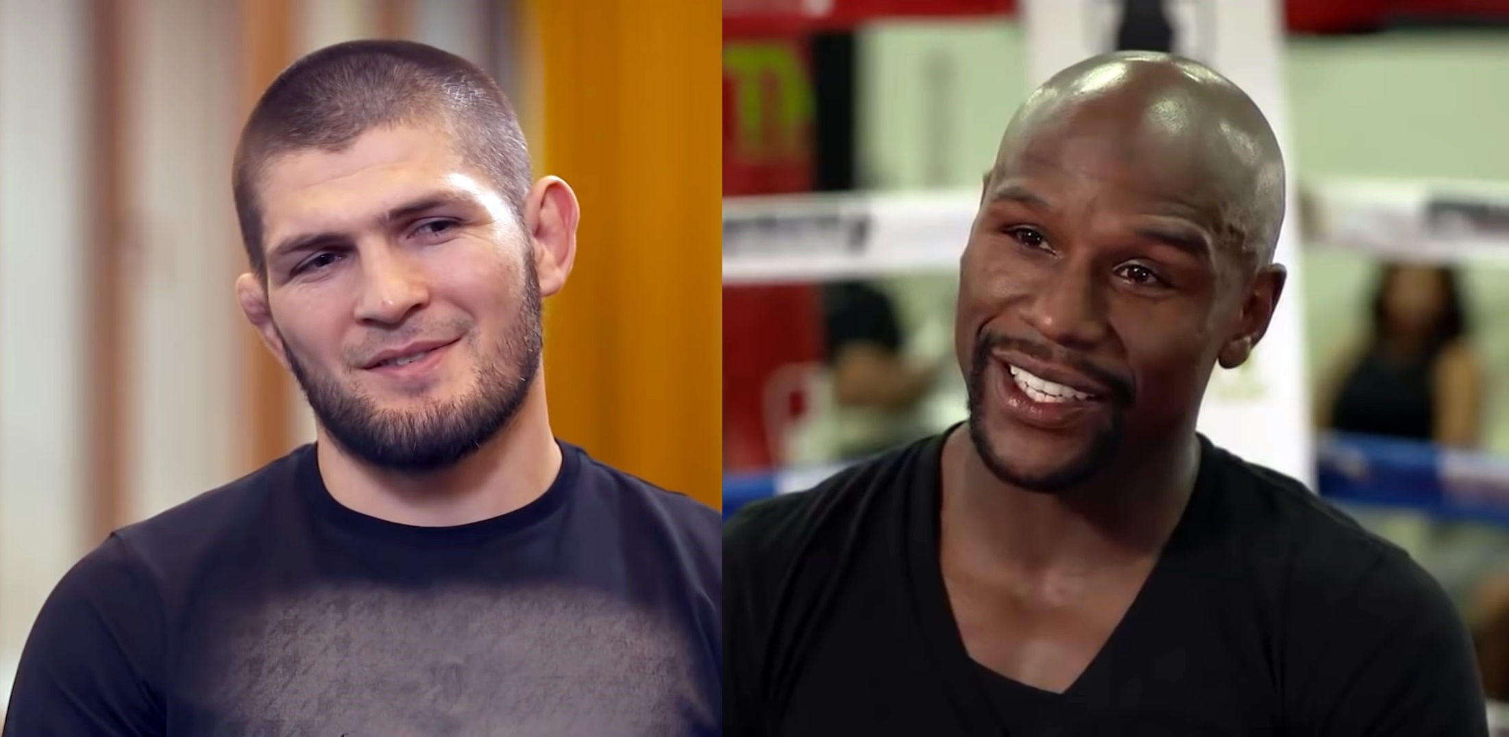Khabib Nurmagomedov i Floyd Mayweather