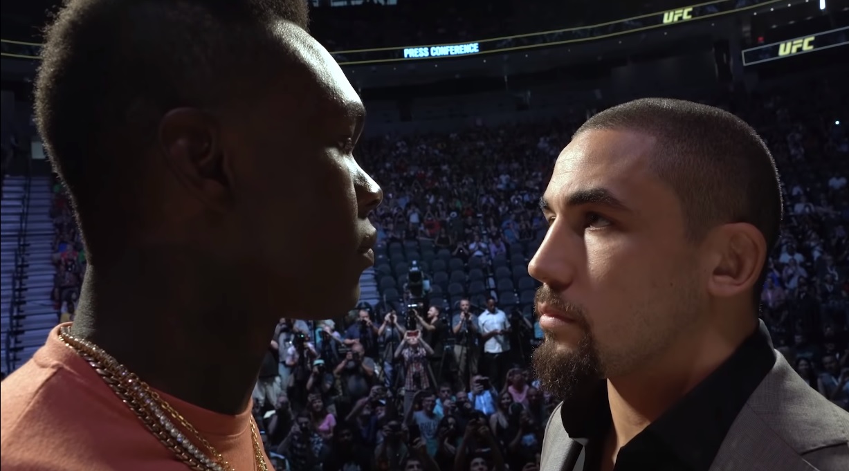 Israel Adesanya vs. Robert Whittaker